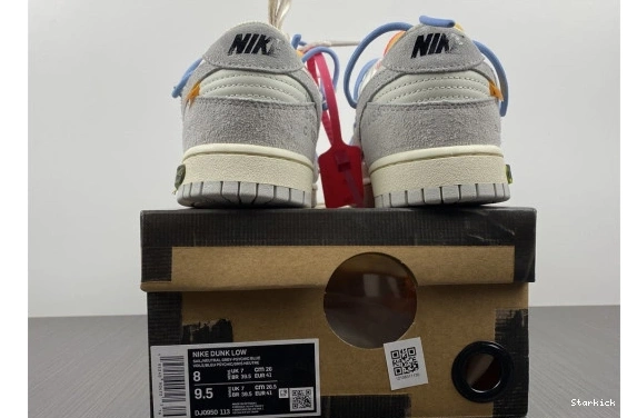Low O-W Lot Dunk Nike 38 DJ0950-113 0817